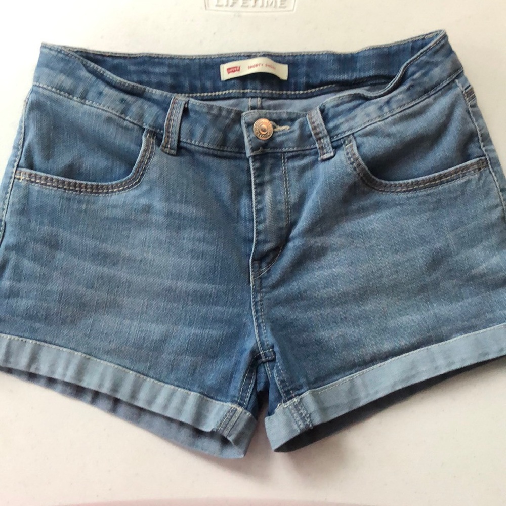 Levi’s Girls Shorty Short Jean Short sz 16